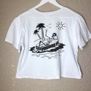 Local Lab surf  Crop Tshirt Size Medium